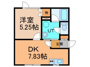 ﾍﾞｰｼｯｸⅡの物件間取画像